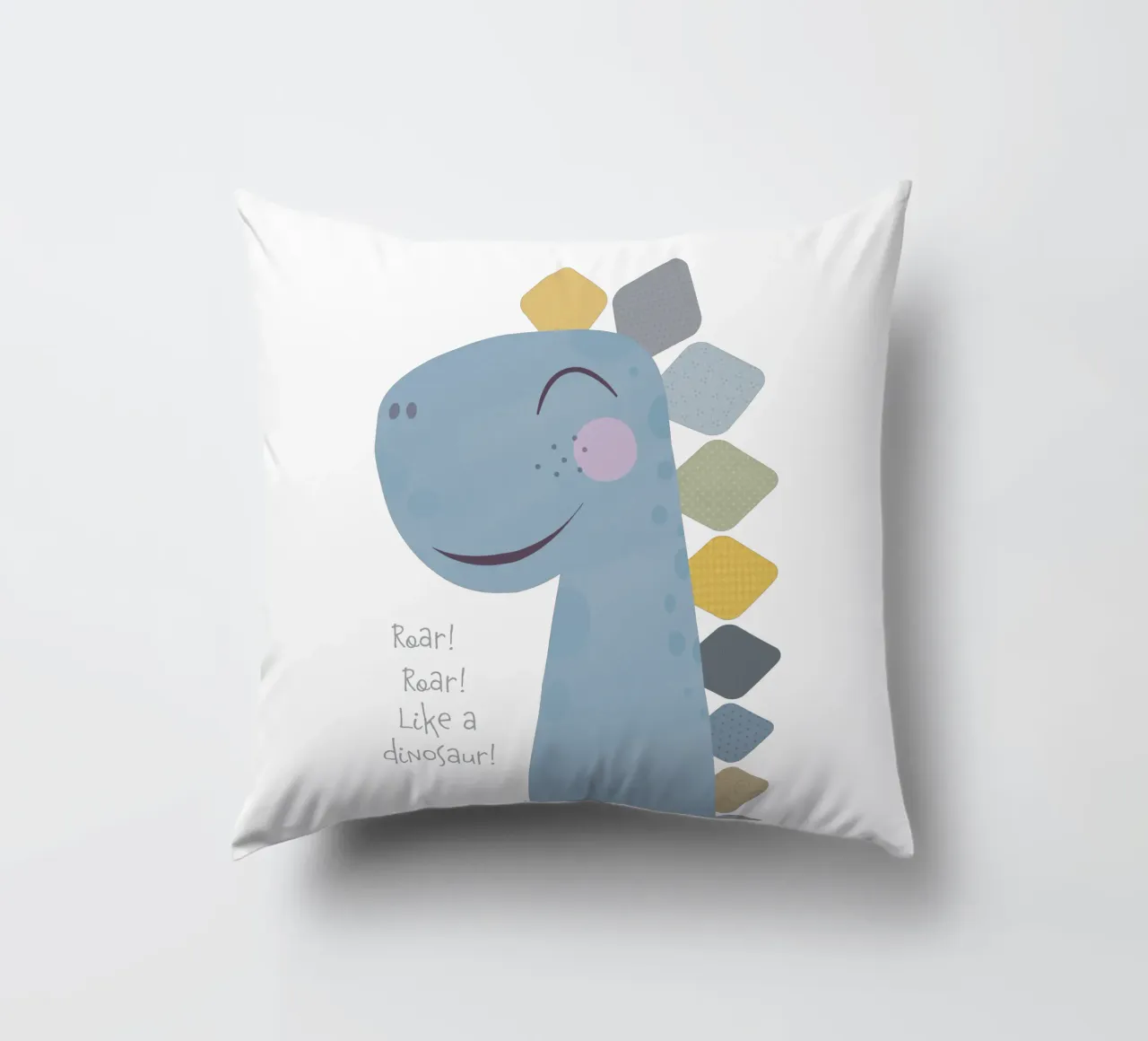 Ruggisci come un dinosauro cuscino da JaySan Studio