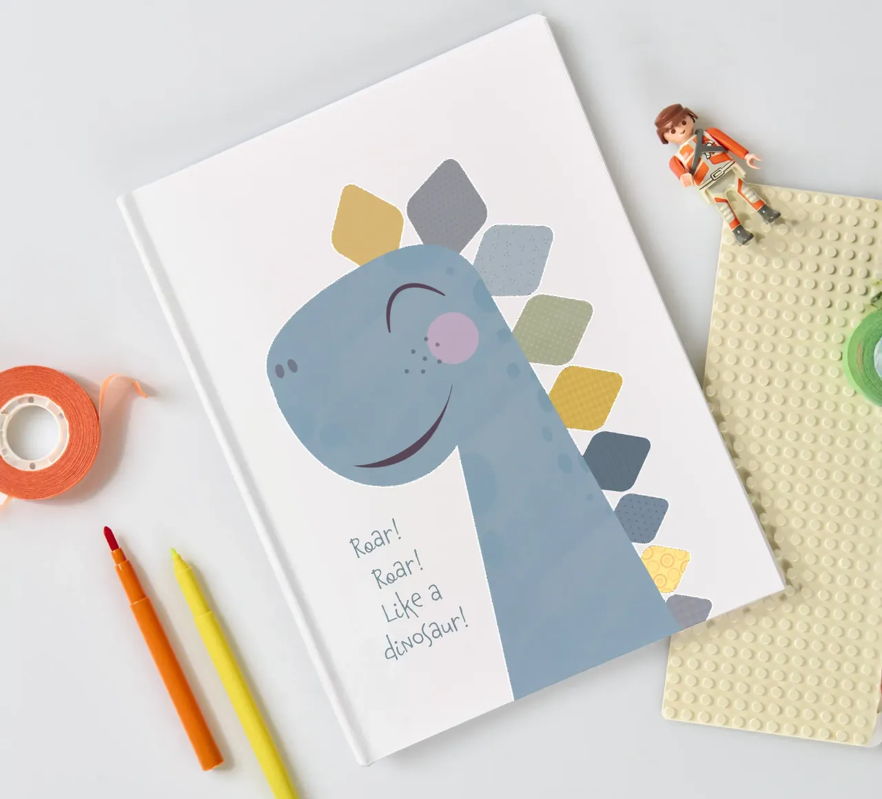 Roar Like a Dinosaur notebook by JaySan Studio