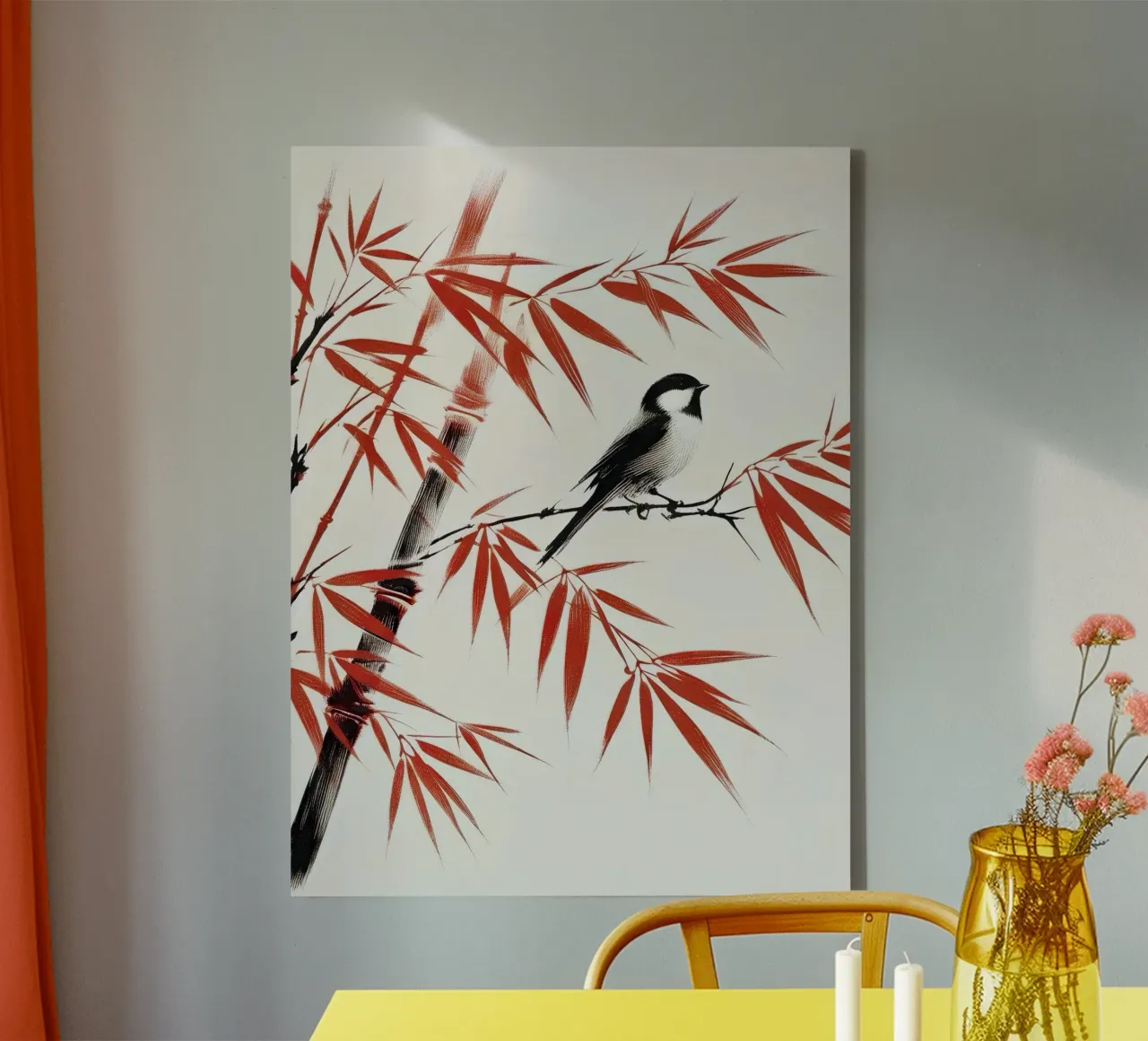 Bambus tela da Digital Naive