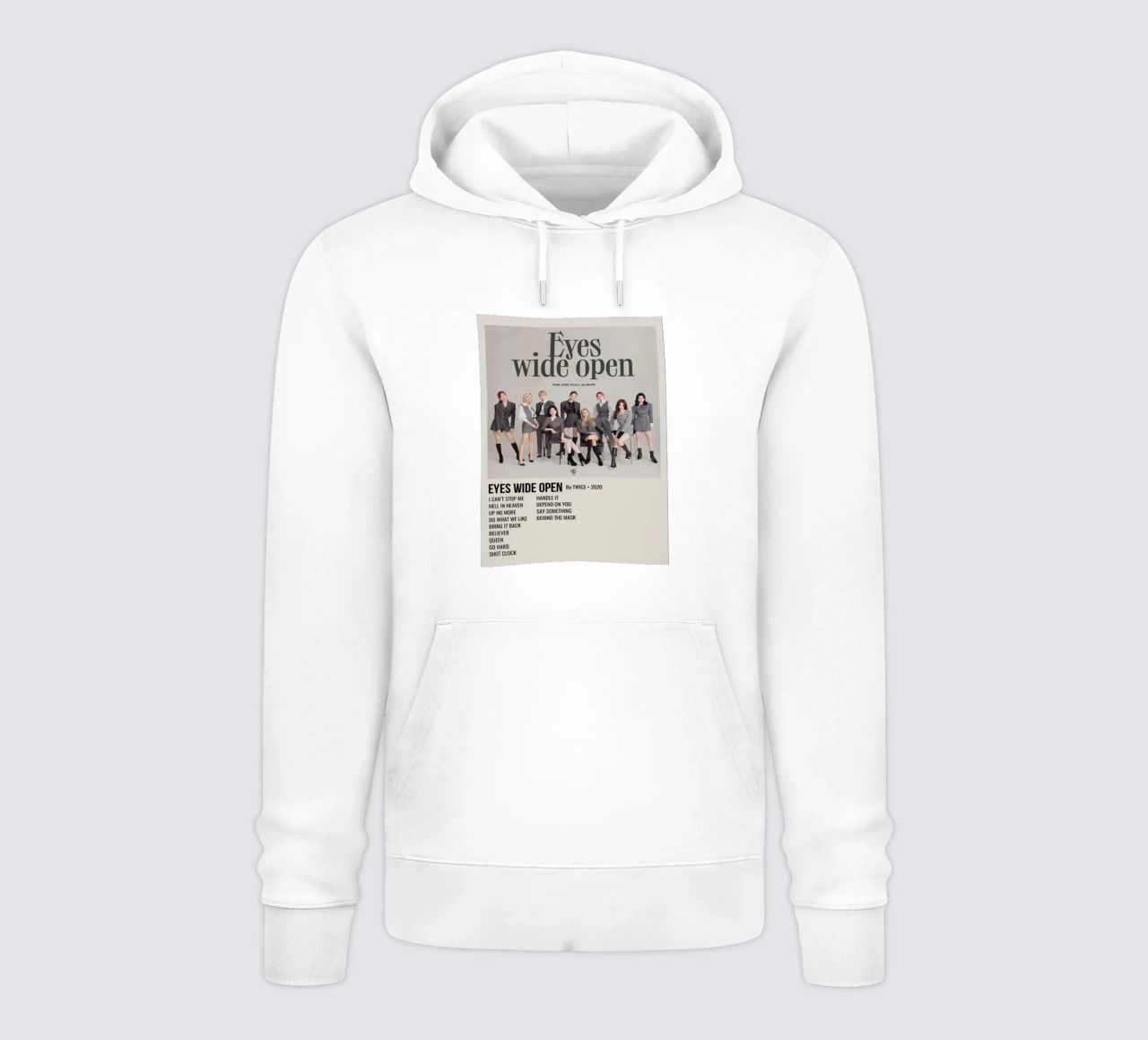 EYES WIDE OPEN BY TWICE - 2020 felpa con cappuccio da SoundStudio