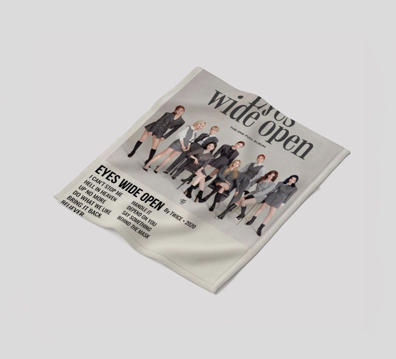 EYES WIDE OPEN BY TWICE - 2020 coperta in pile da SoundStudio