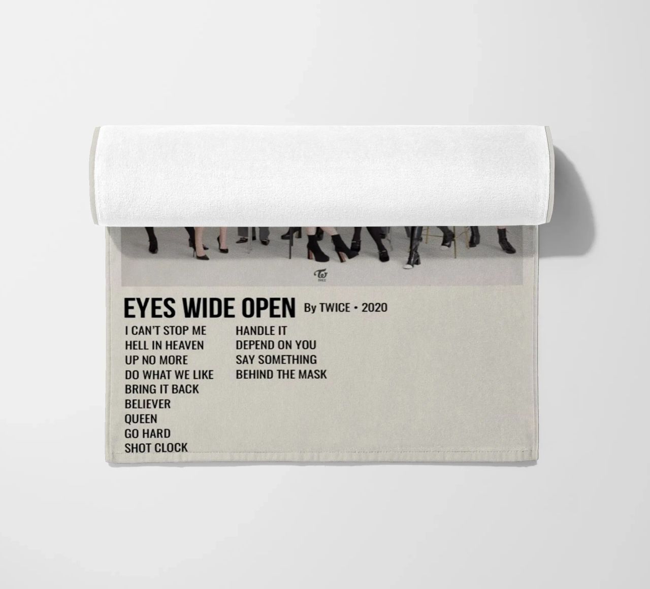 EYES WIDE OPEN BY TWICE - 2020 telo mare da SoundStudio