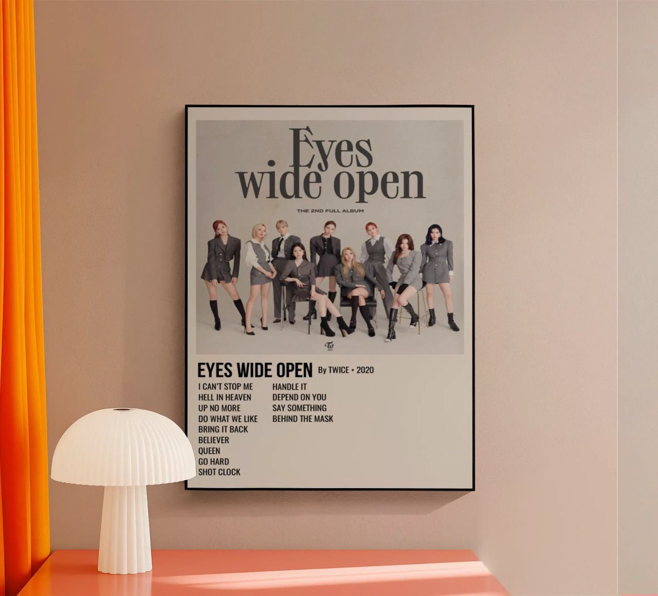 EYES WIDE OPEN BY TWICE - 2020 plexiglass da SoundStudio