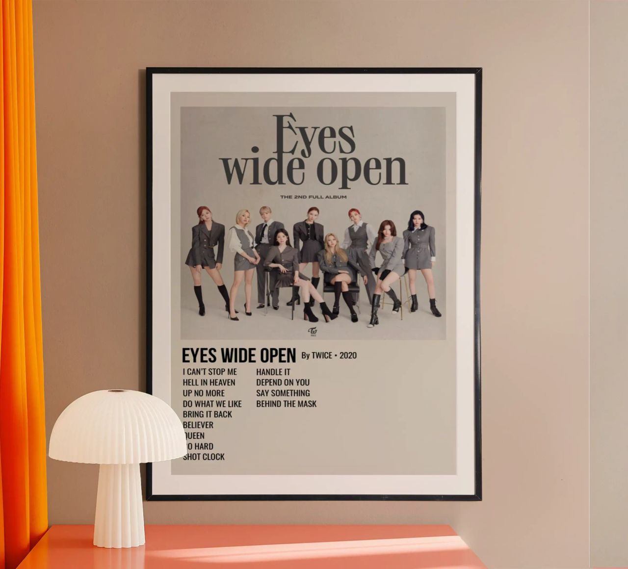 EYES WIDE OPEN BY TWICE - 2020 carta hahnemühle da SoundStudio