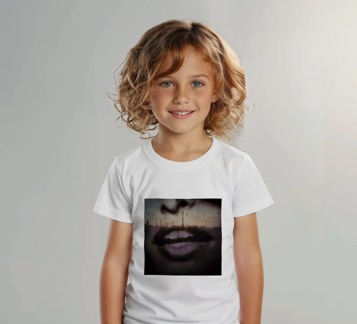 Reflex Lips kinder t-shirt van Sattrup & Høst