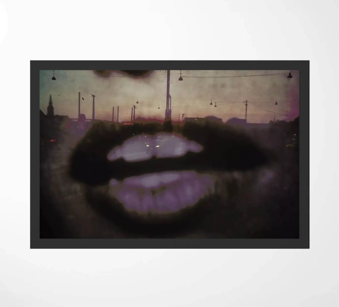 Reflex Lips doormat by Sattrup & Høst