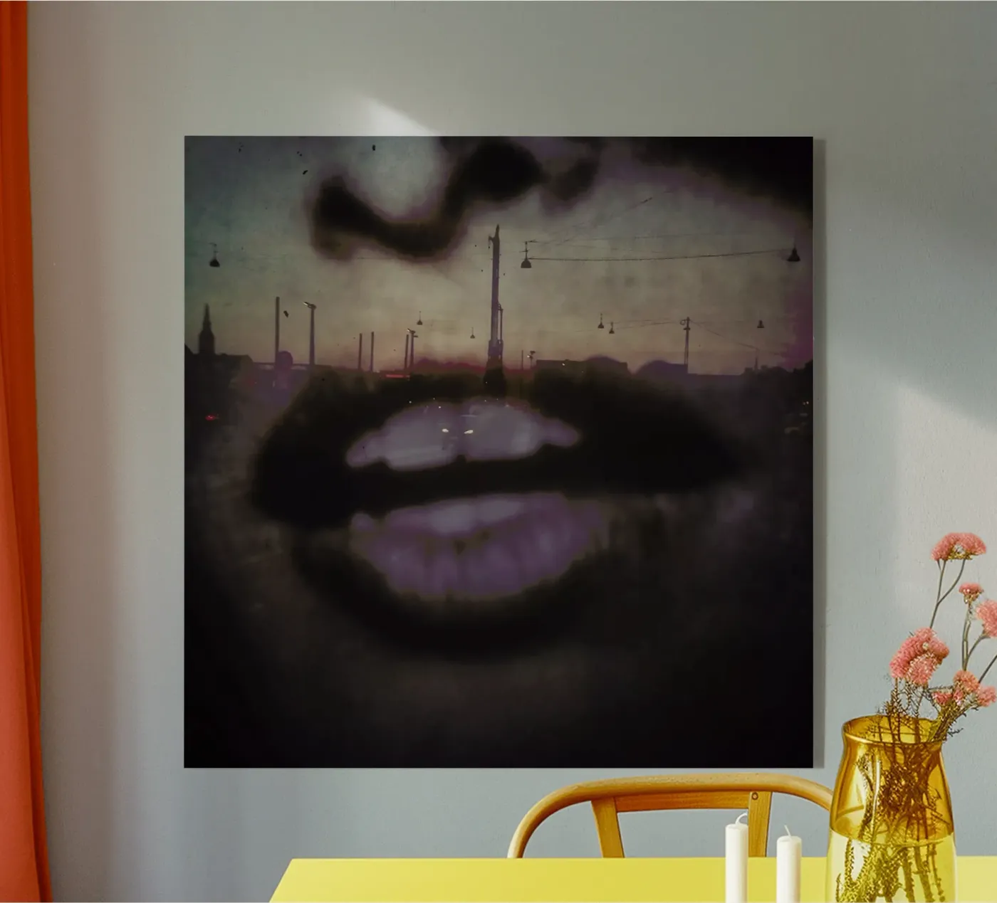 Reflex Lips Acryl-Glas von Sattrup & Høst