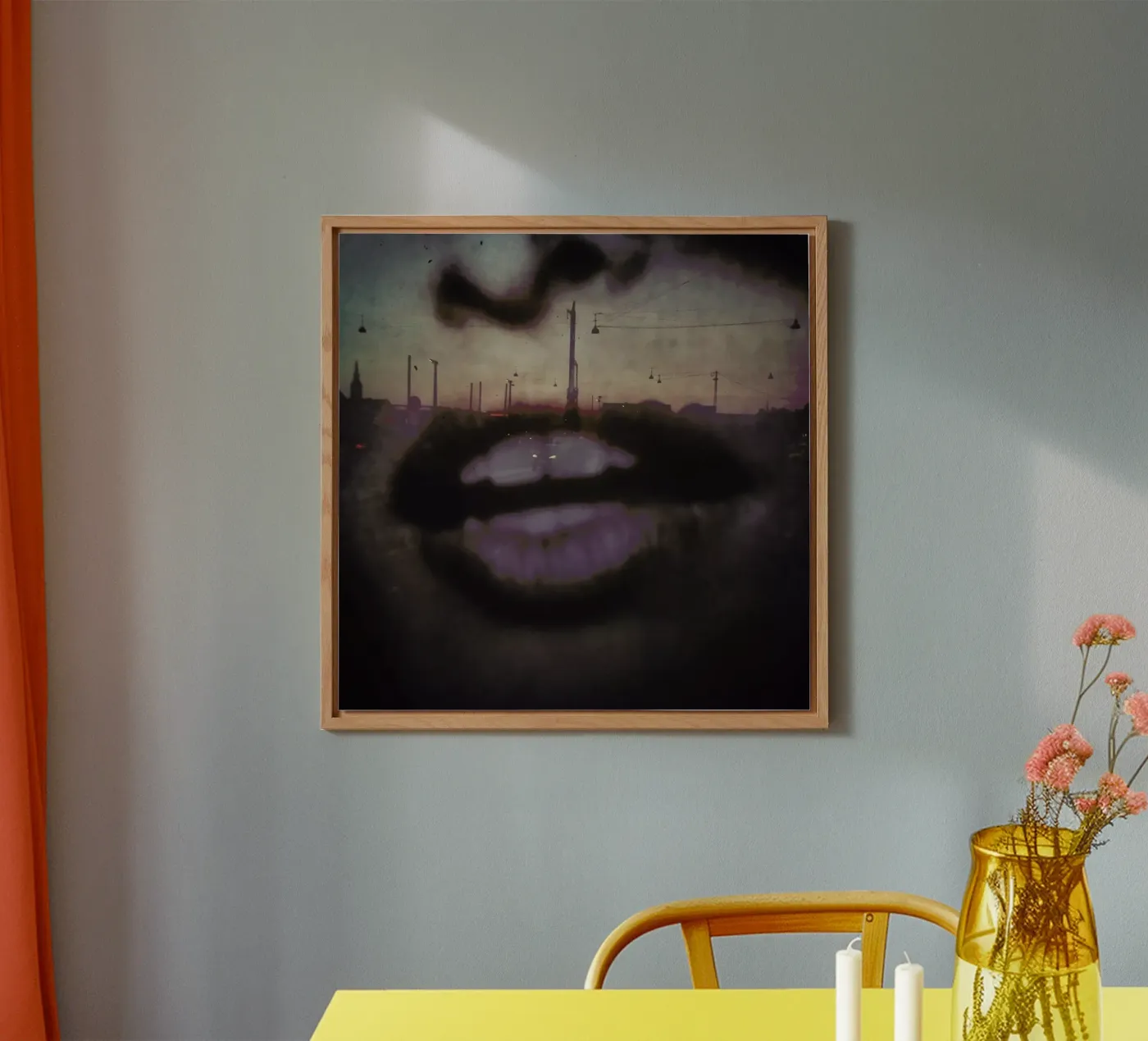 Reflex Lips panneau forex de Sattrup & Høst