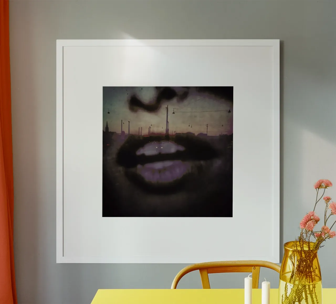 Reflex Lips poster da Sattrup & Høst