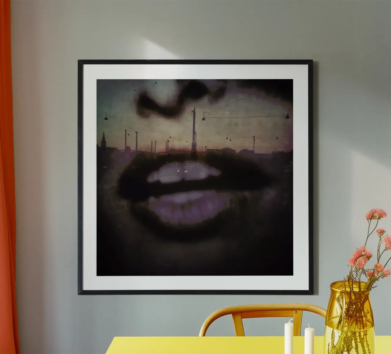 Reflex Lips poster da Sattrup & Høst