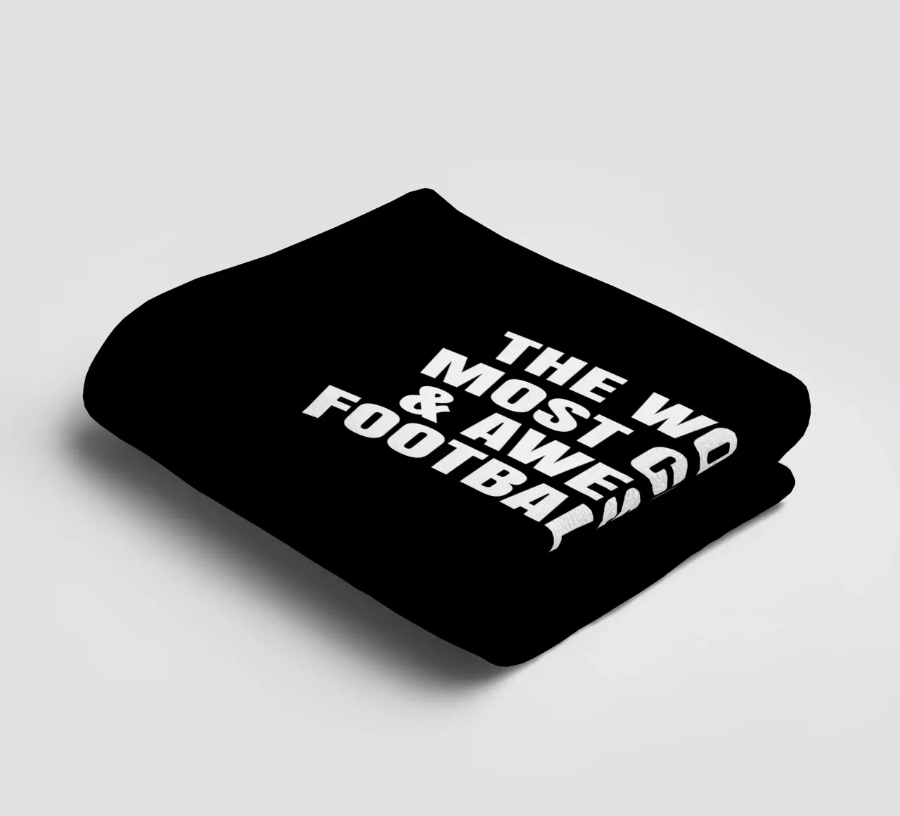 The world's most coolest and awesome football mom towel by happieeagle
