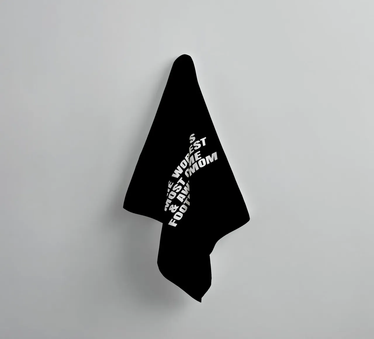 The world's most coolest and awesome football mom towel by happieeagle