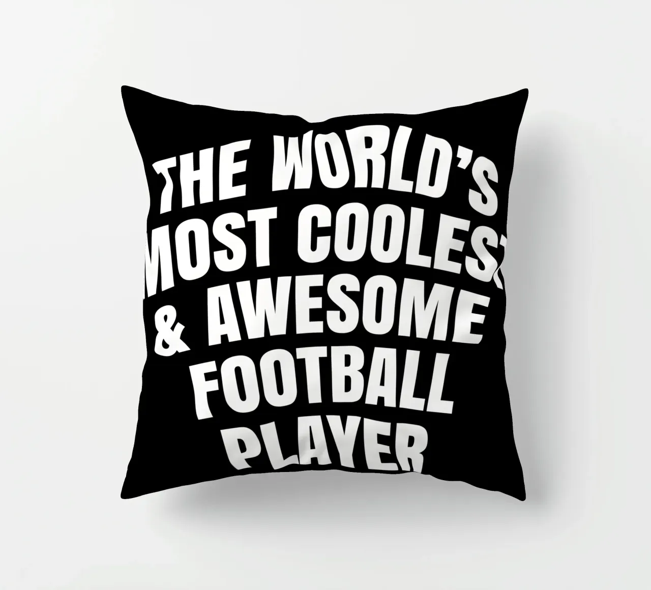 The world's most coolest and awesome football player cojín de happieeagle