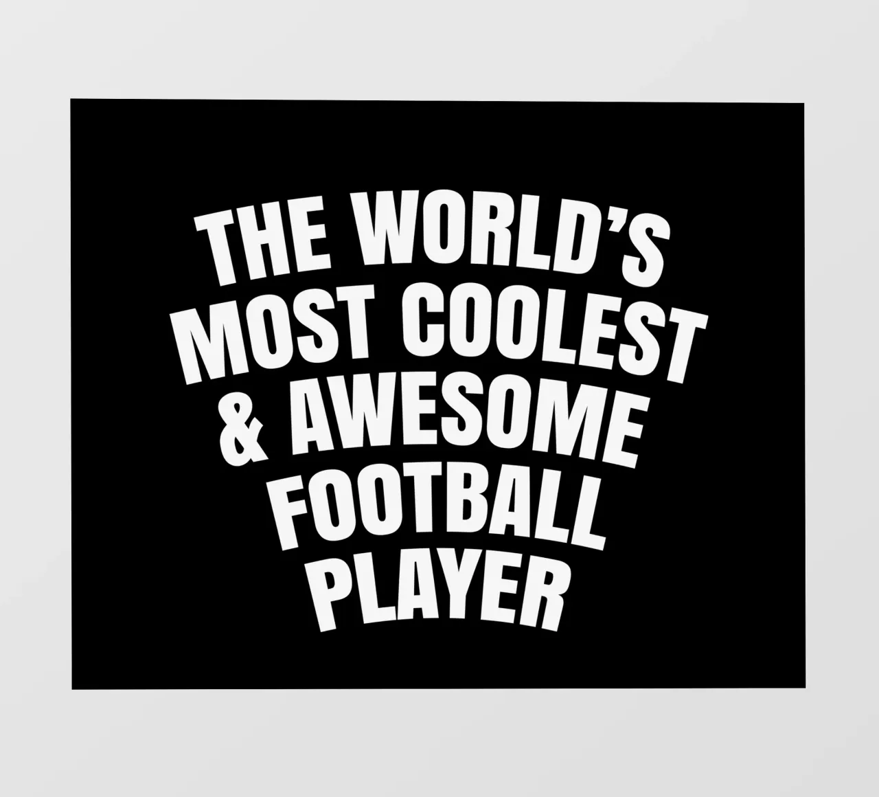 The world's most coolest and awesome football player telo in pvc da happieeagle