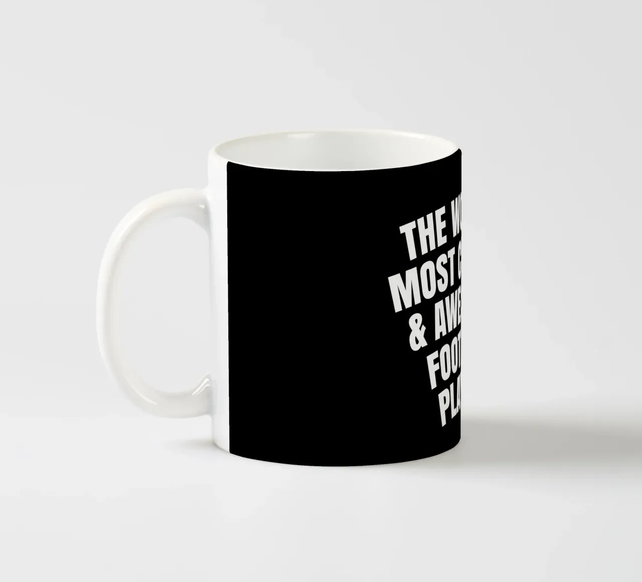 The world's most coolest and awesome football player tazza in ceramica da happieeagle