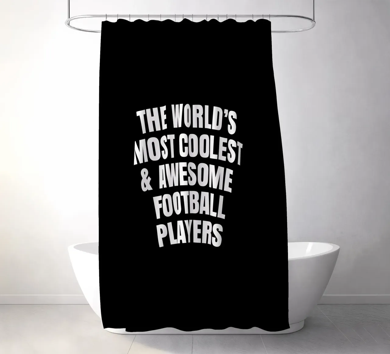 The world's most coolest and awesome football players Duschvorhang von happieeagle