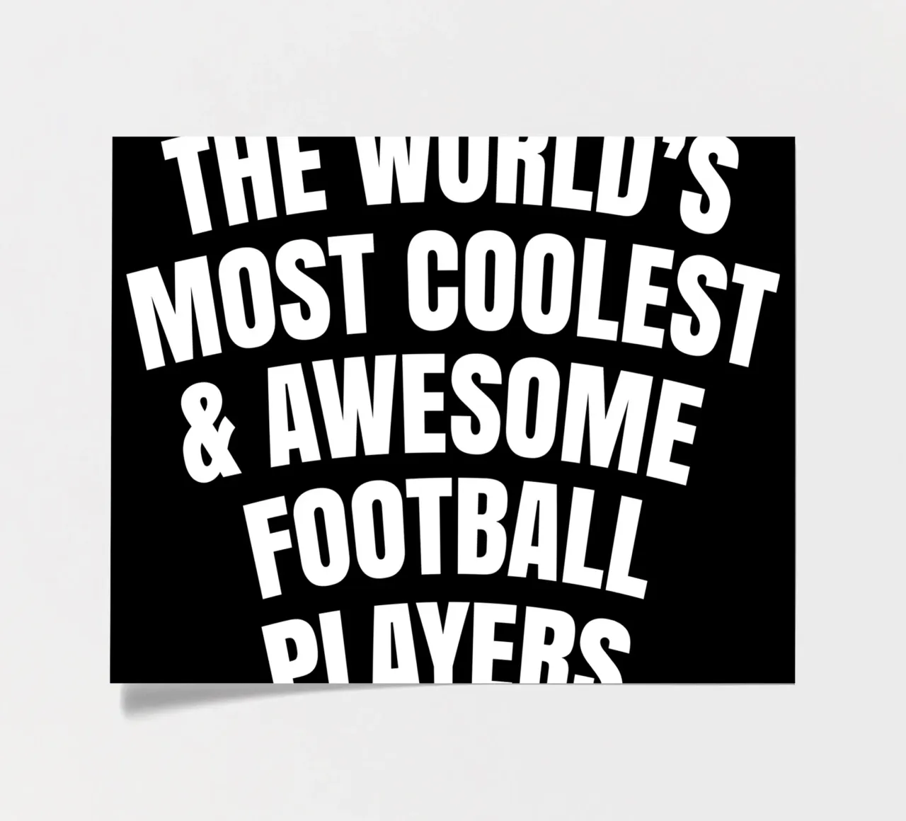 The world's most coolest and awesome football players Stickerbogen von happieeagle