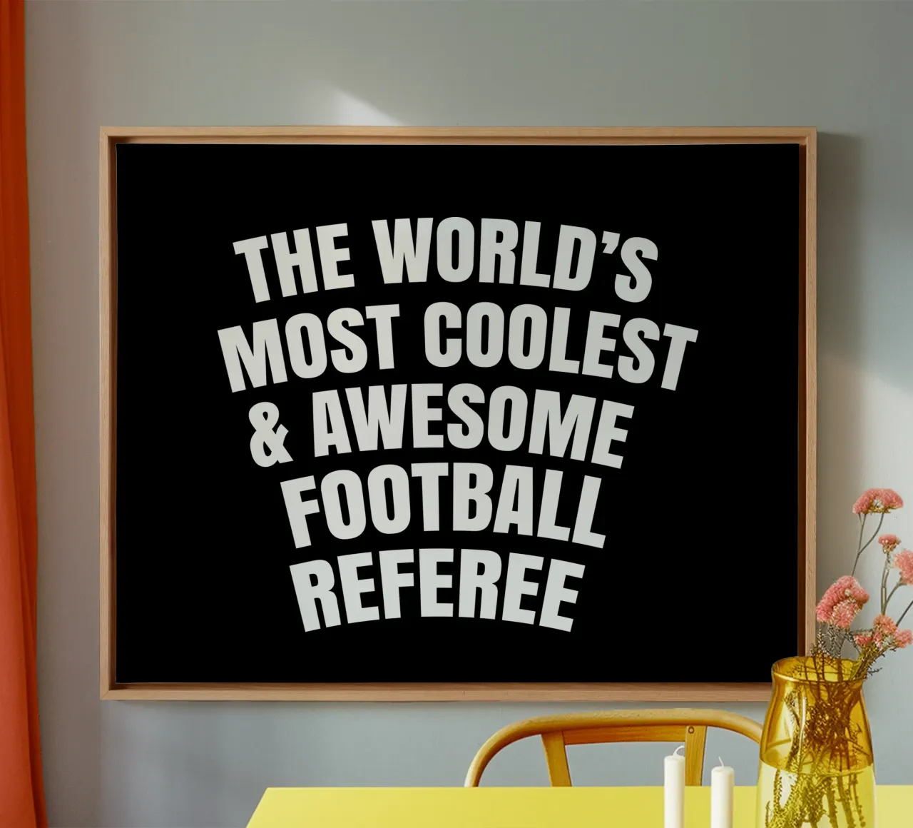 The world's most coolest and awesome football referee canvas van happieeagle