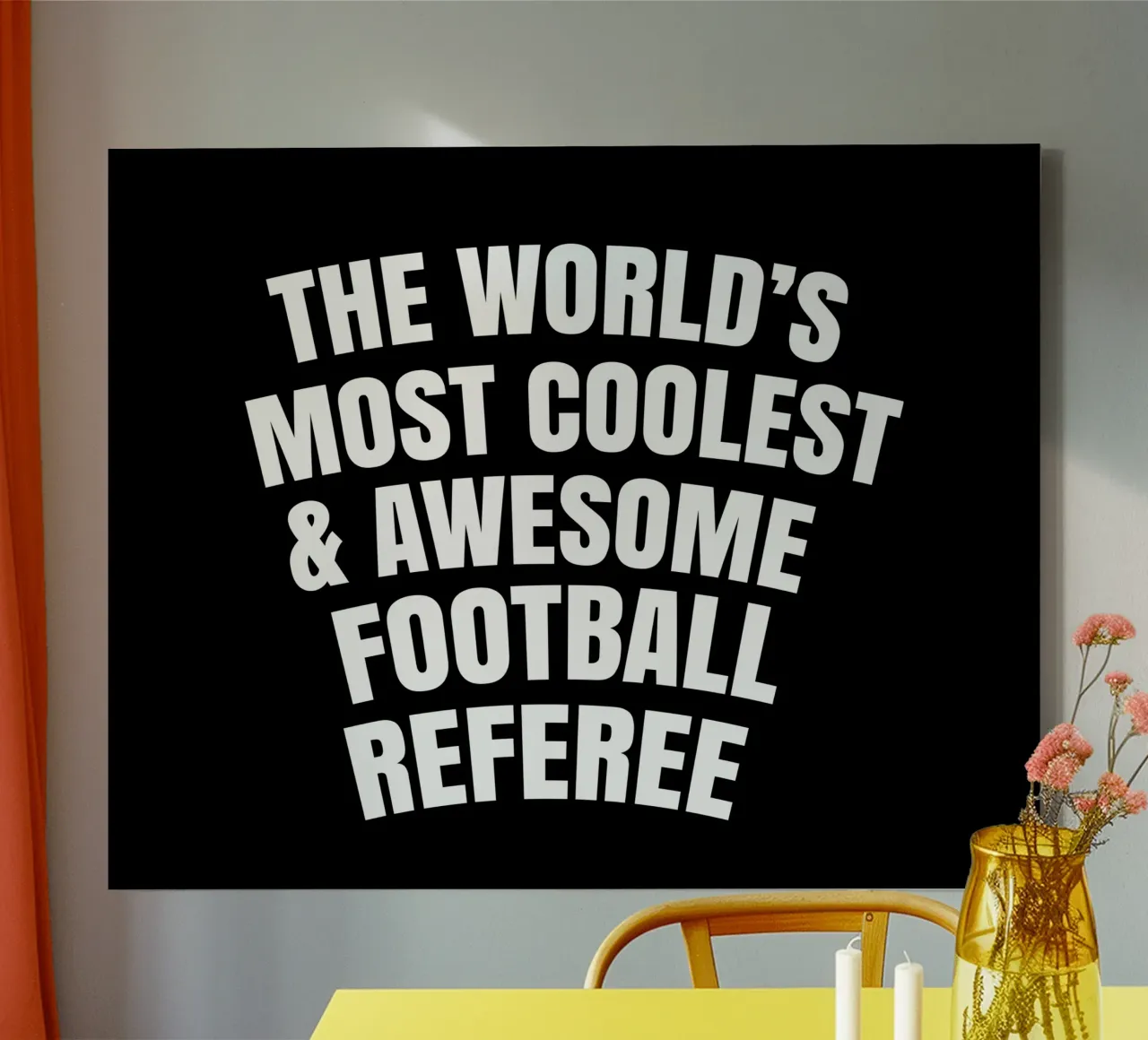 The world's most coolest and awesome football referee canvas van happieeagle