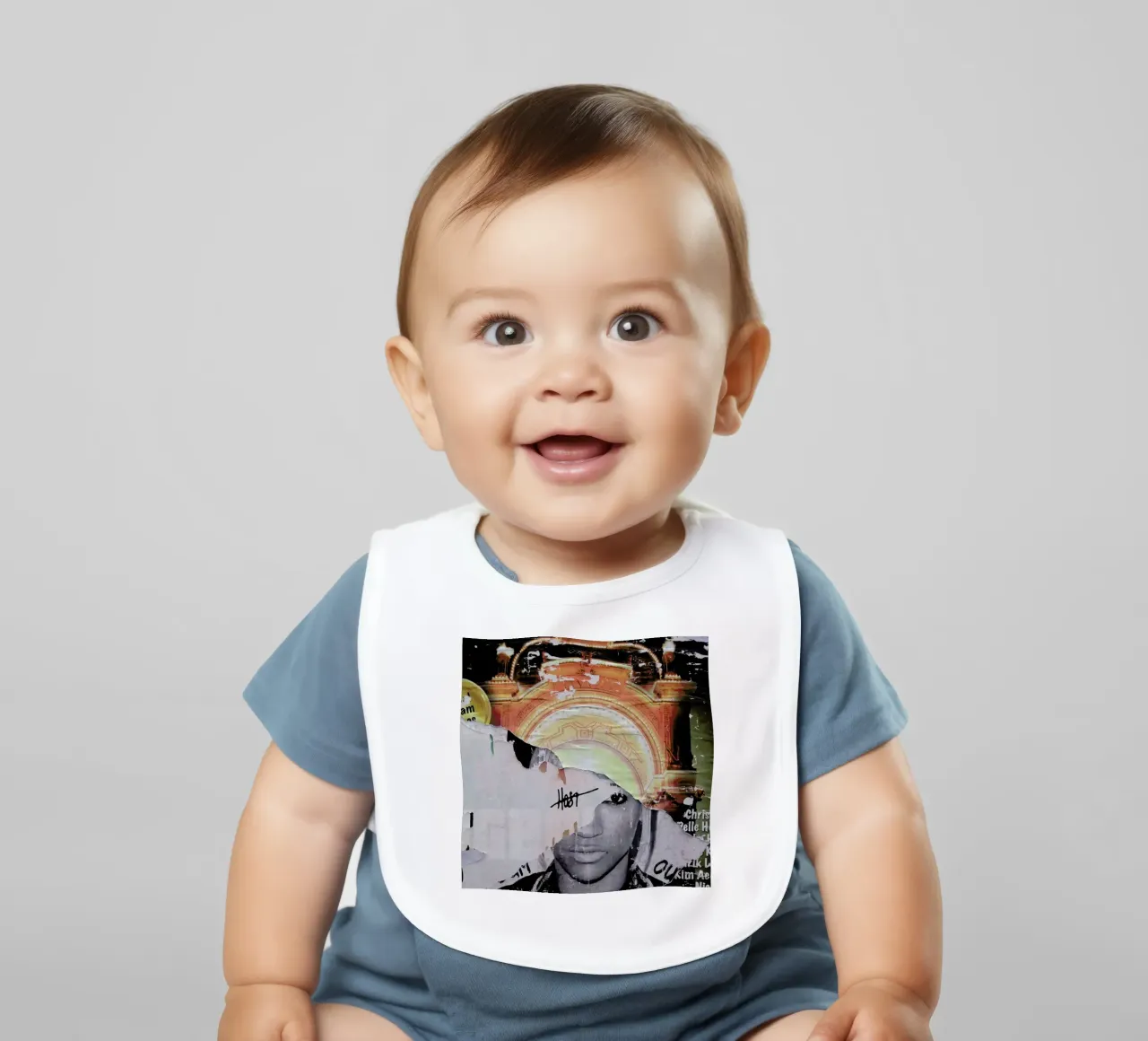 Tivoli baby bib by Sattrup & Høst