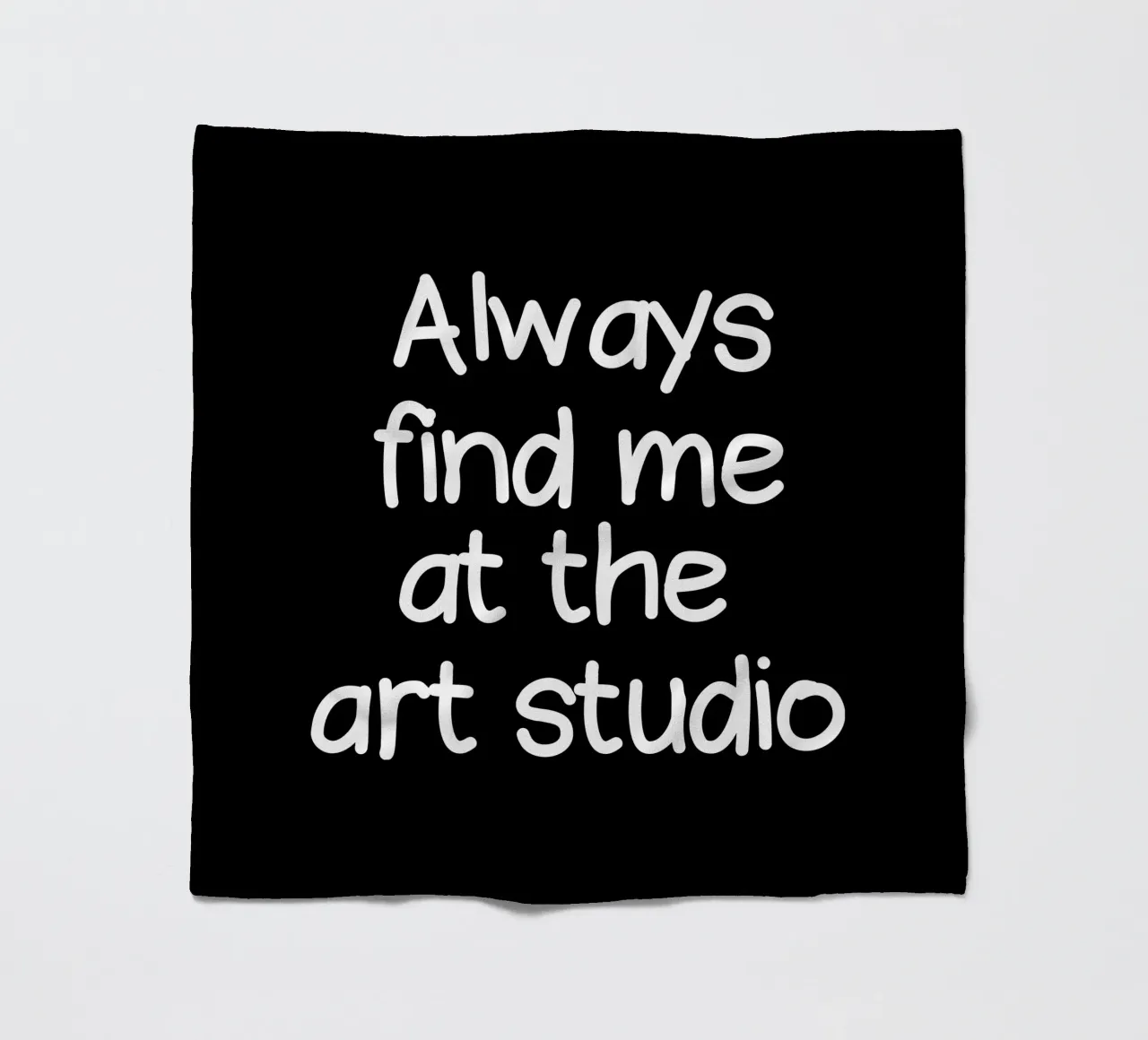 Always find me at the art studio coperta in pile da happieeagle