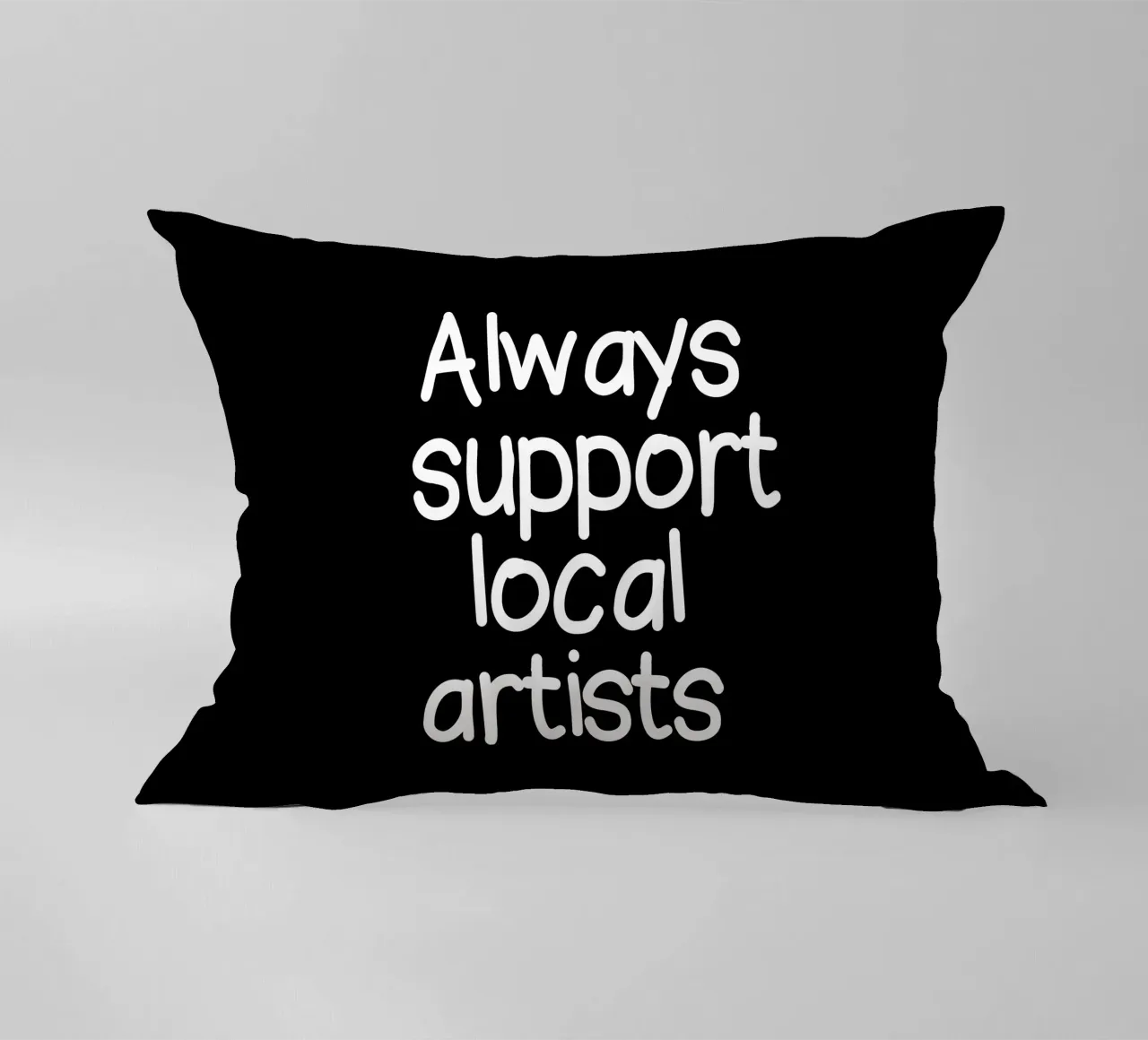Always support local artists cuscino da happieeagle