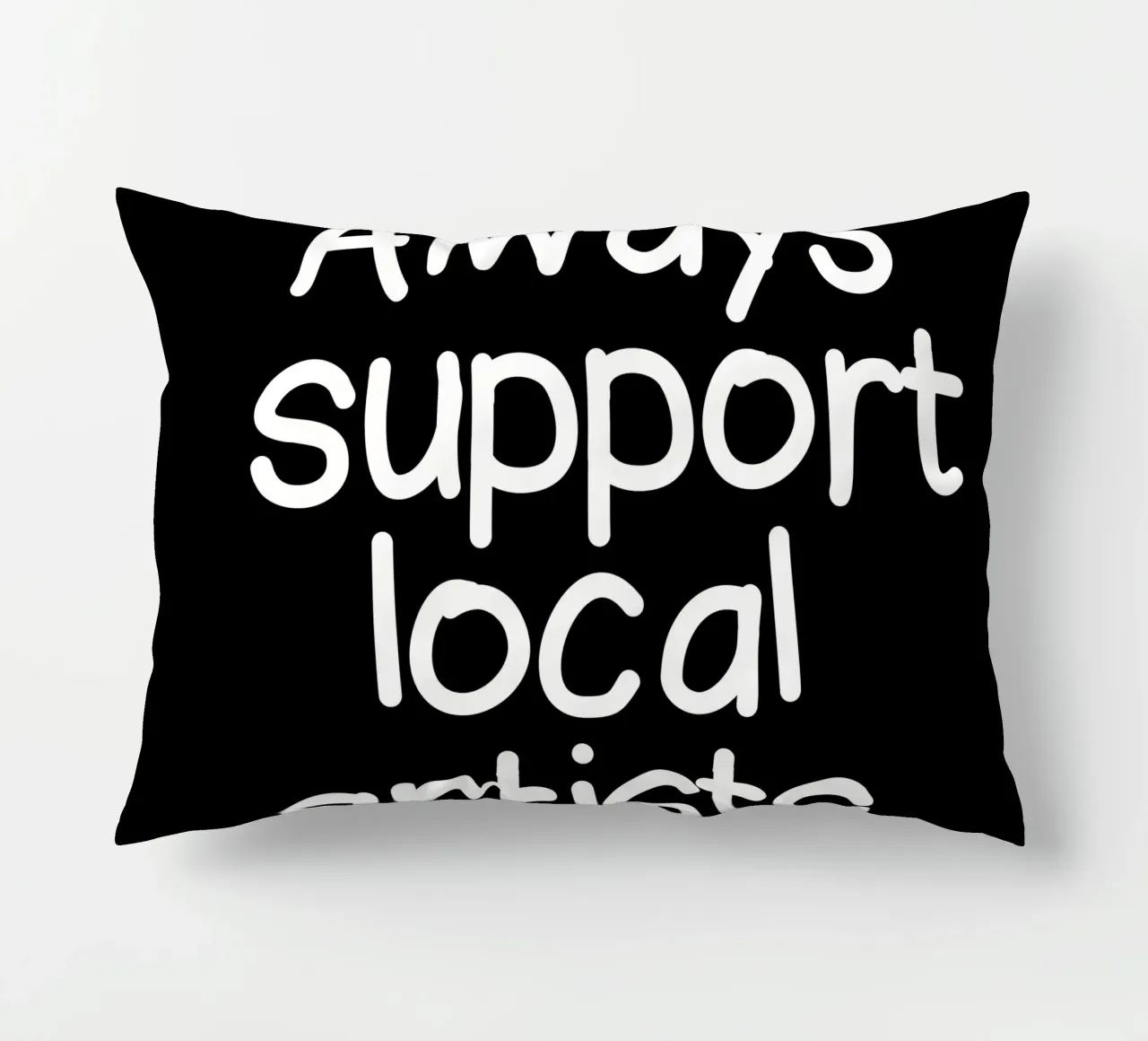 Always support local artists cuscino da happieeagle