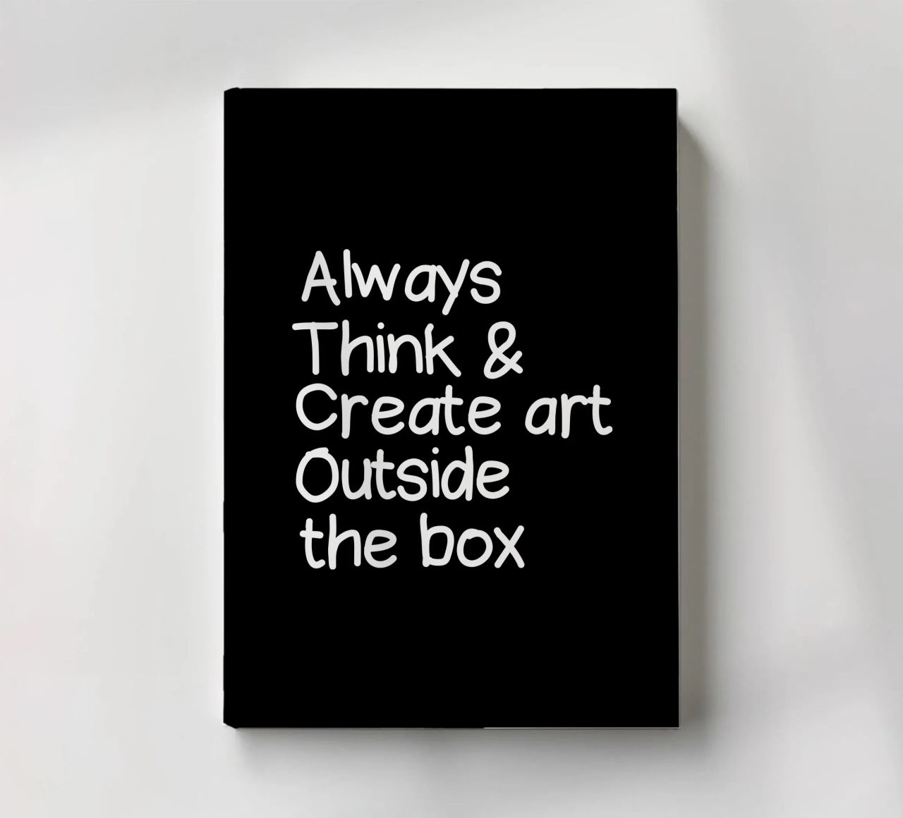 Always  think and create art outside the box diario da happieeagle