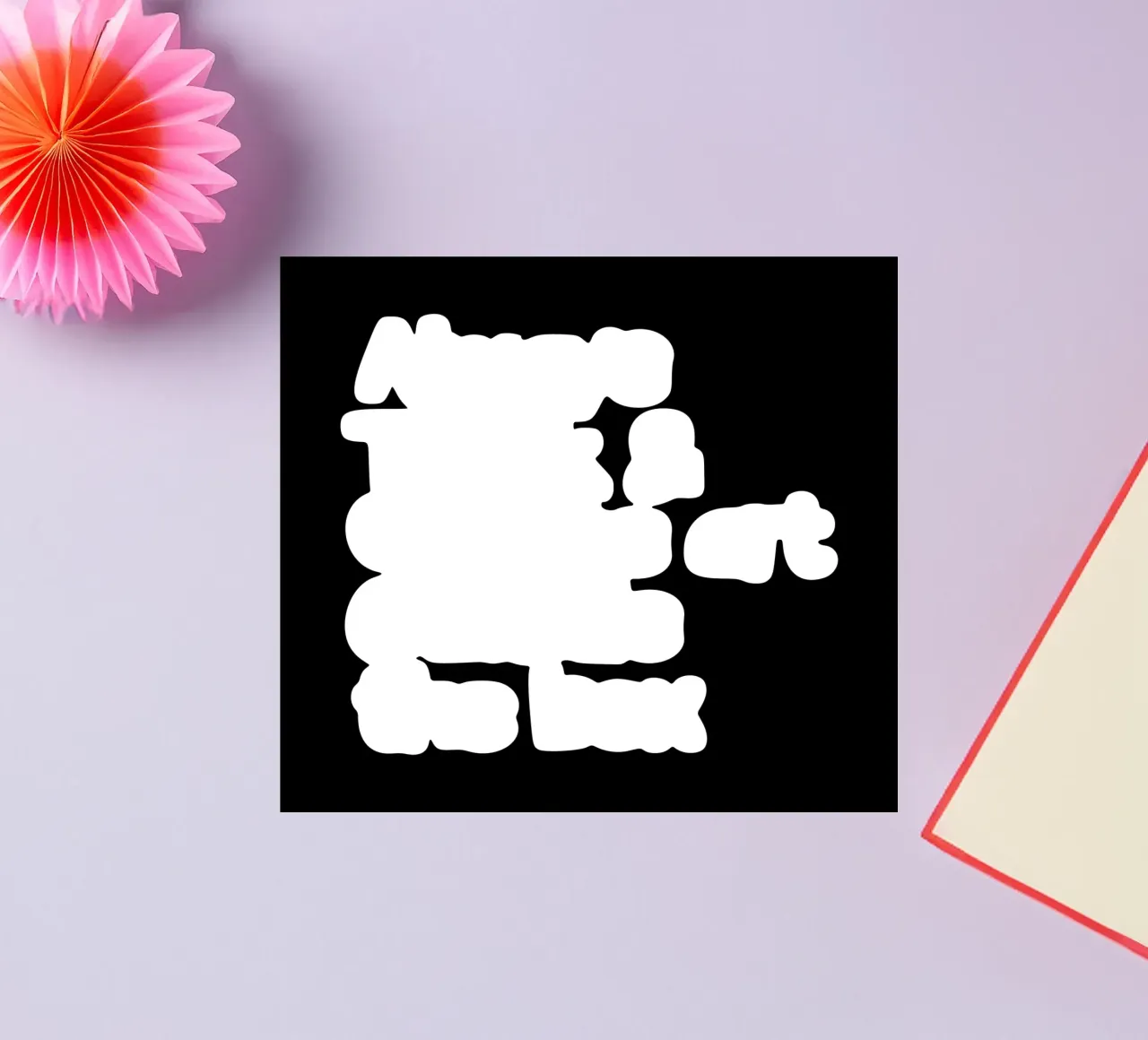 Always think and create art outside the box adesivo da happieeagle