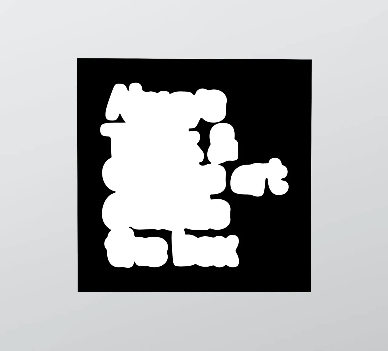 Always think and create art outside the box adesivo da happieeagle