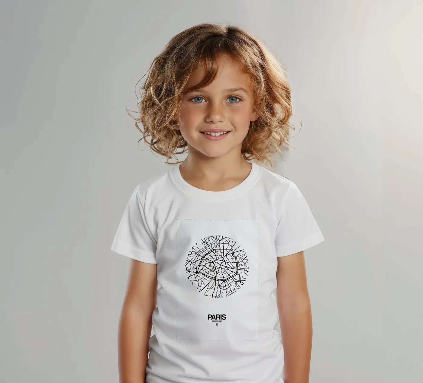 Paris kinder t-shirt van Naxart