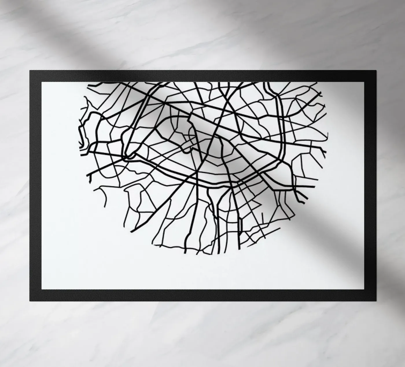 Paris doormat by Naxart