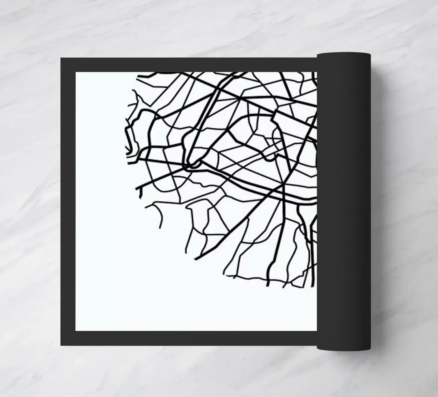 Paris doormat by Naxart