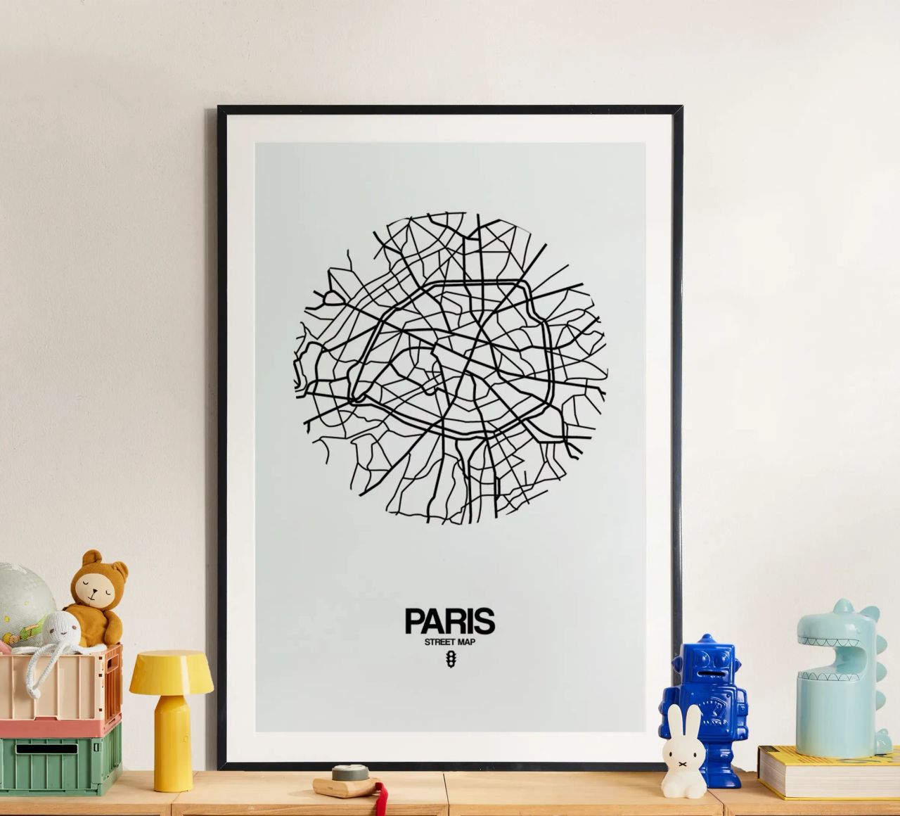 Paris poster by Naxart