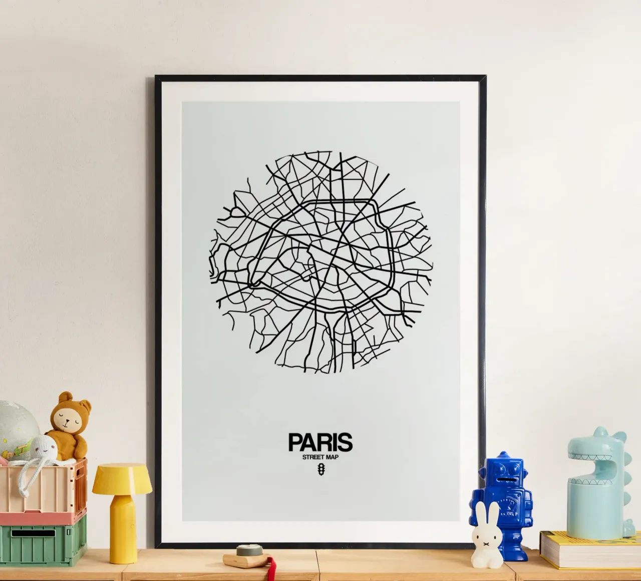 Paris poster da Naxart