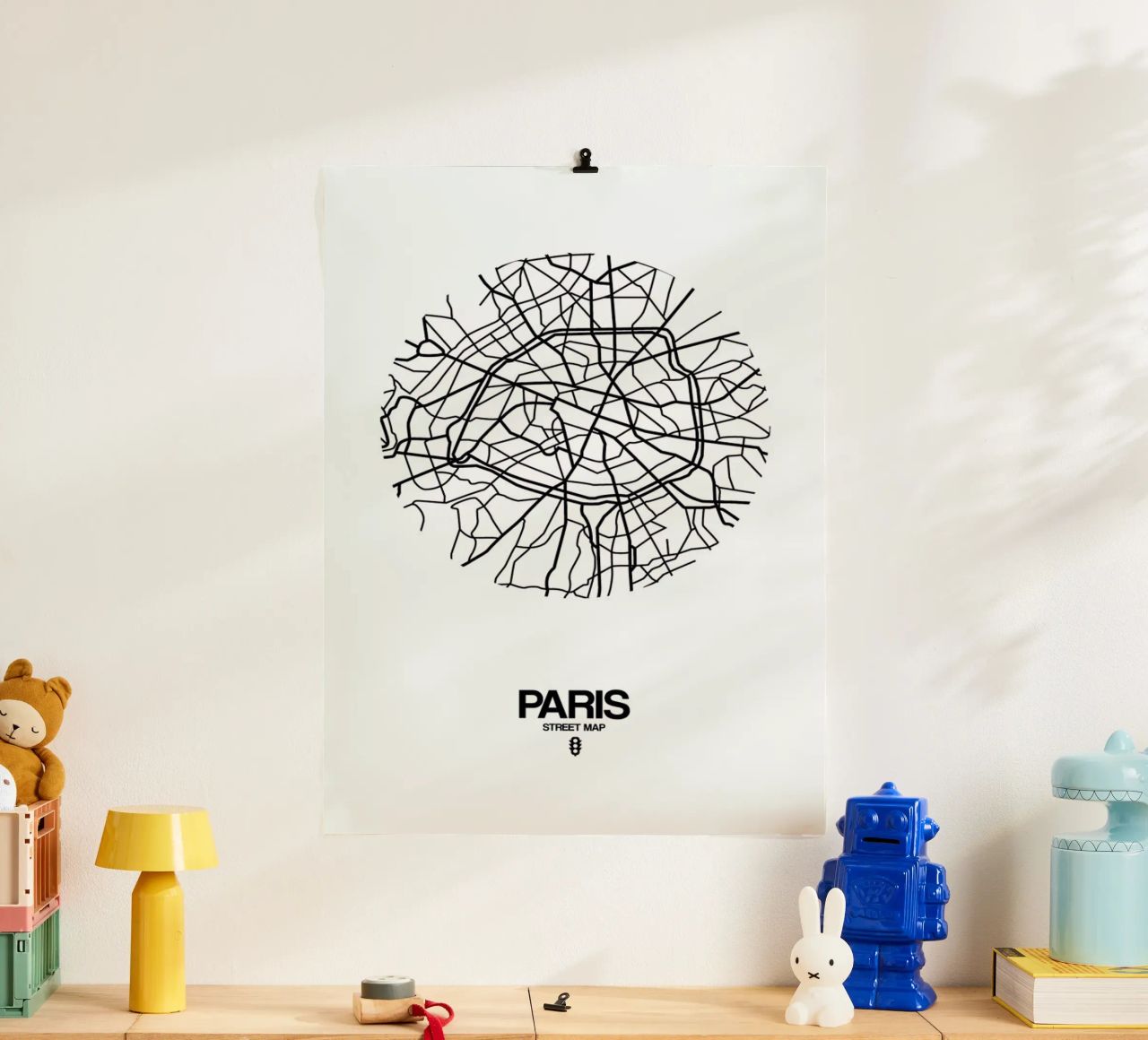 Paris poster by Naxart