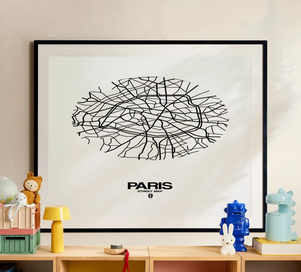 Paris poster by Naxart