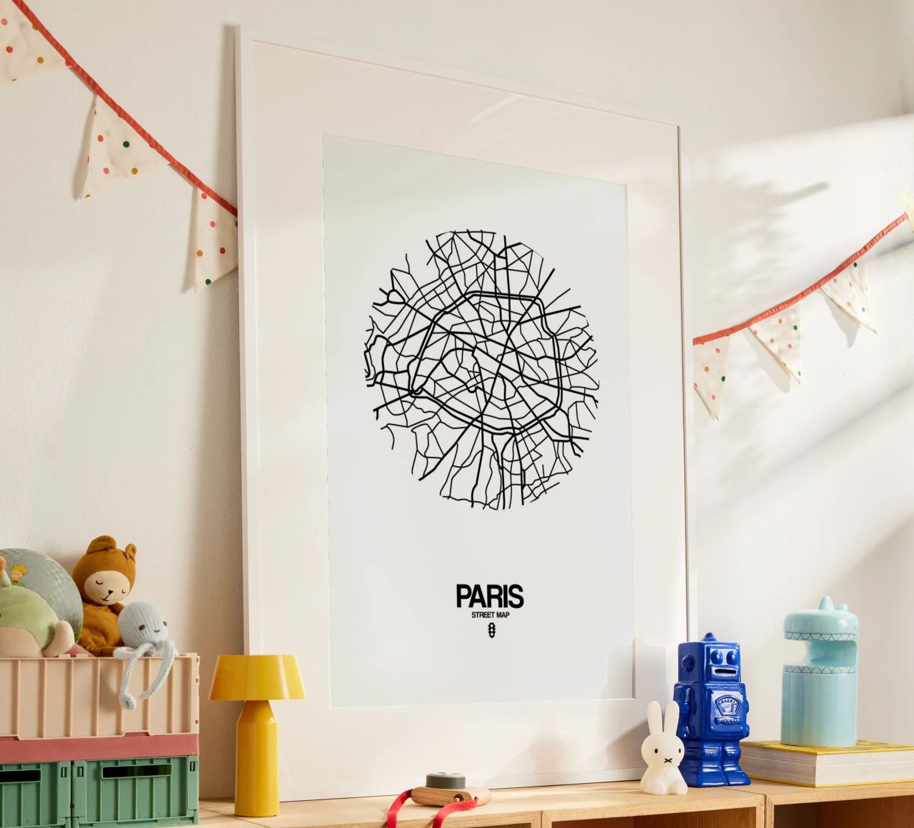 Paris poster by Naxart