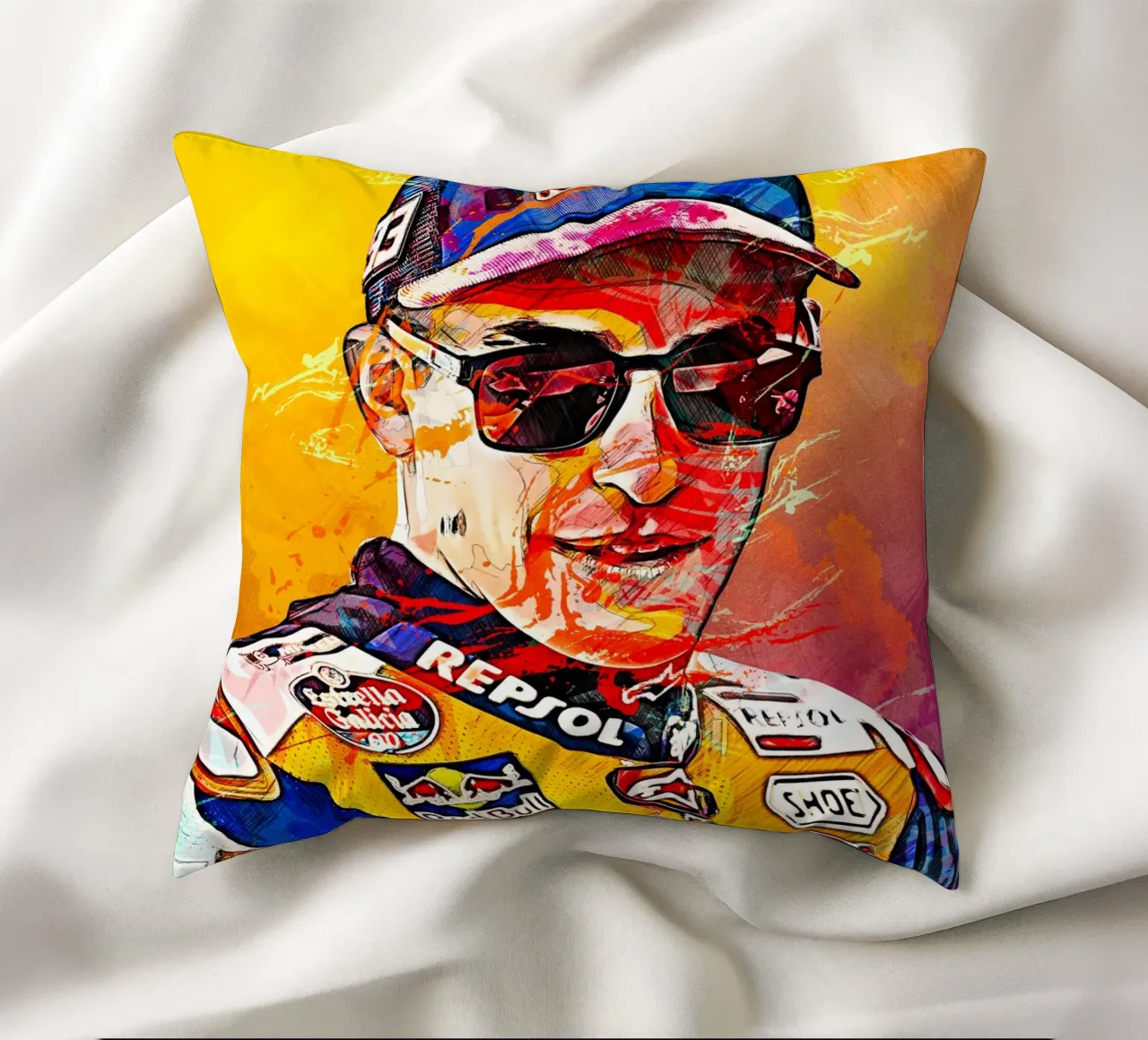 Marc Marquez cuscino da tenten