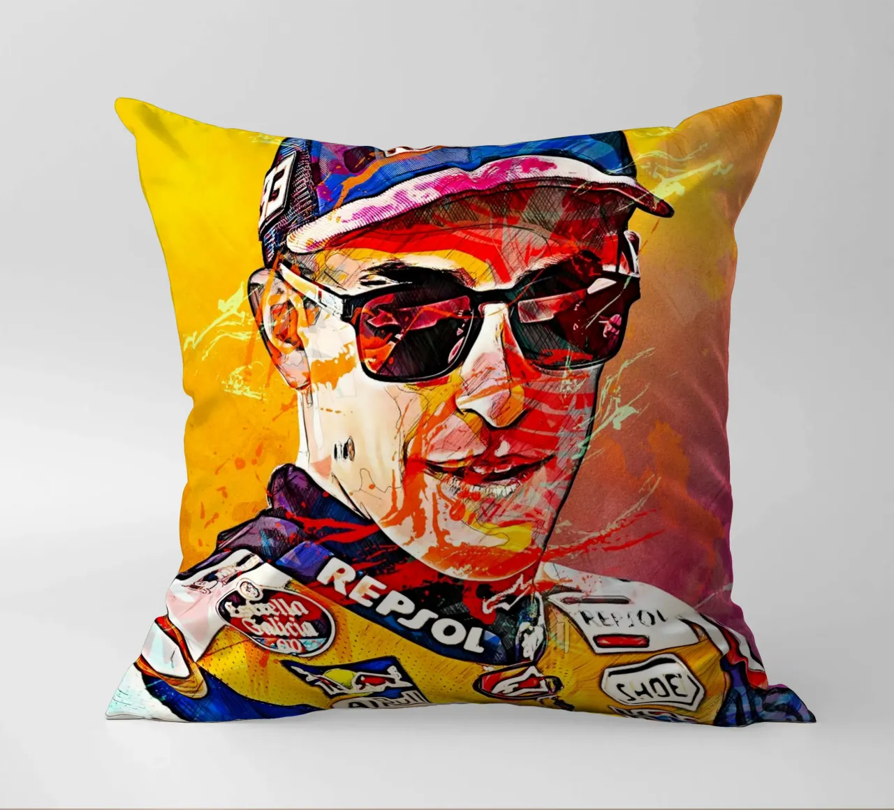 Marc Marquez cuscino da tenten