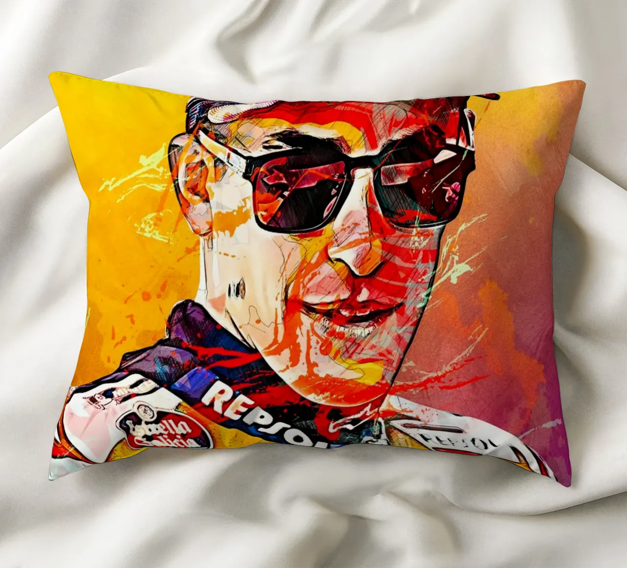 Marc Marquez cuscino da tenten