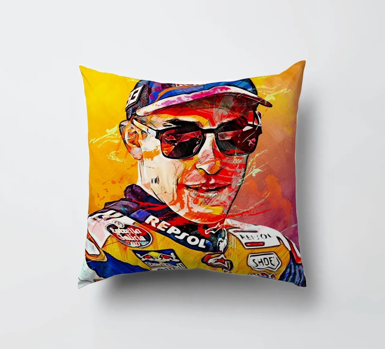 Marc Marquez cuscino da tenten