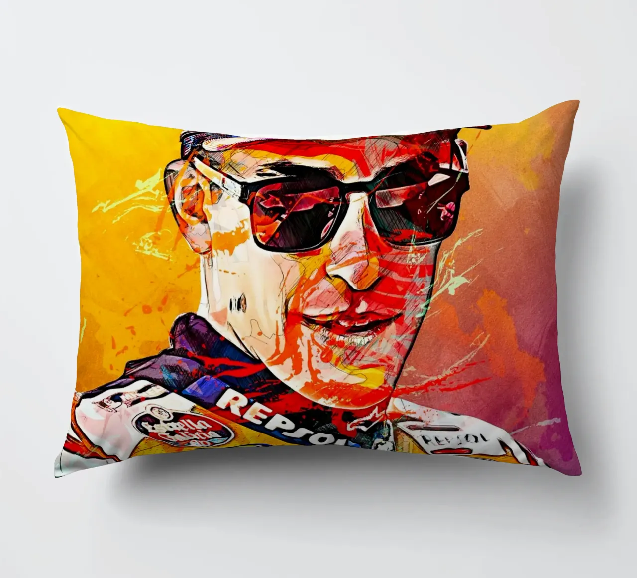 Marc Marquez cuscino da tenten