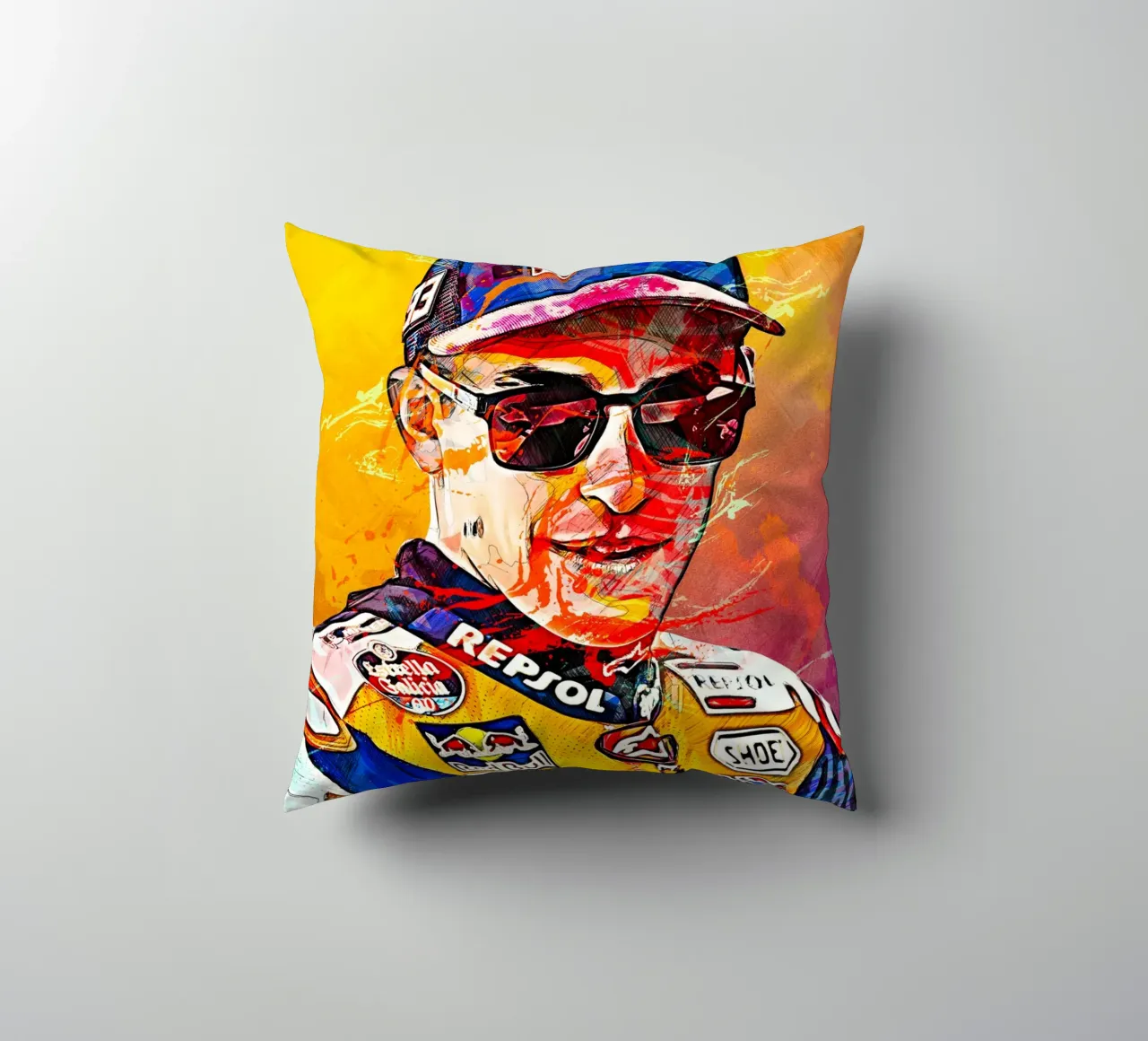Marc Marquez cuscino da tenten