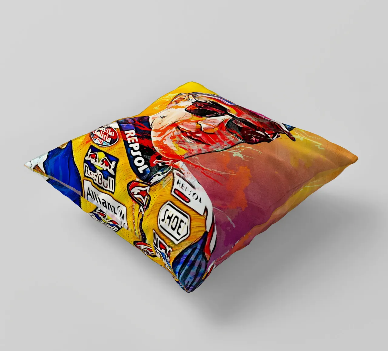 Marc Marquez cuscino da tenten