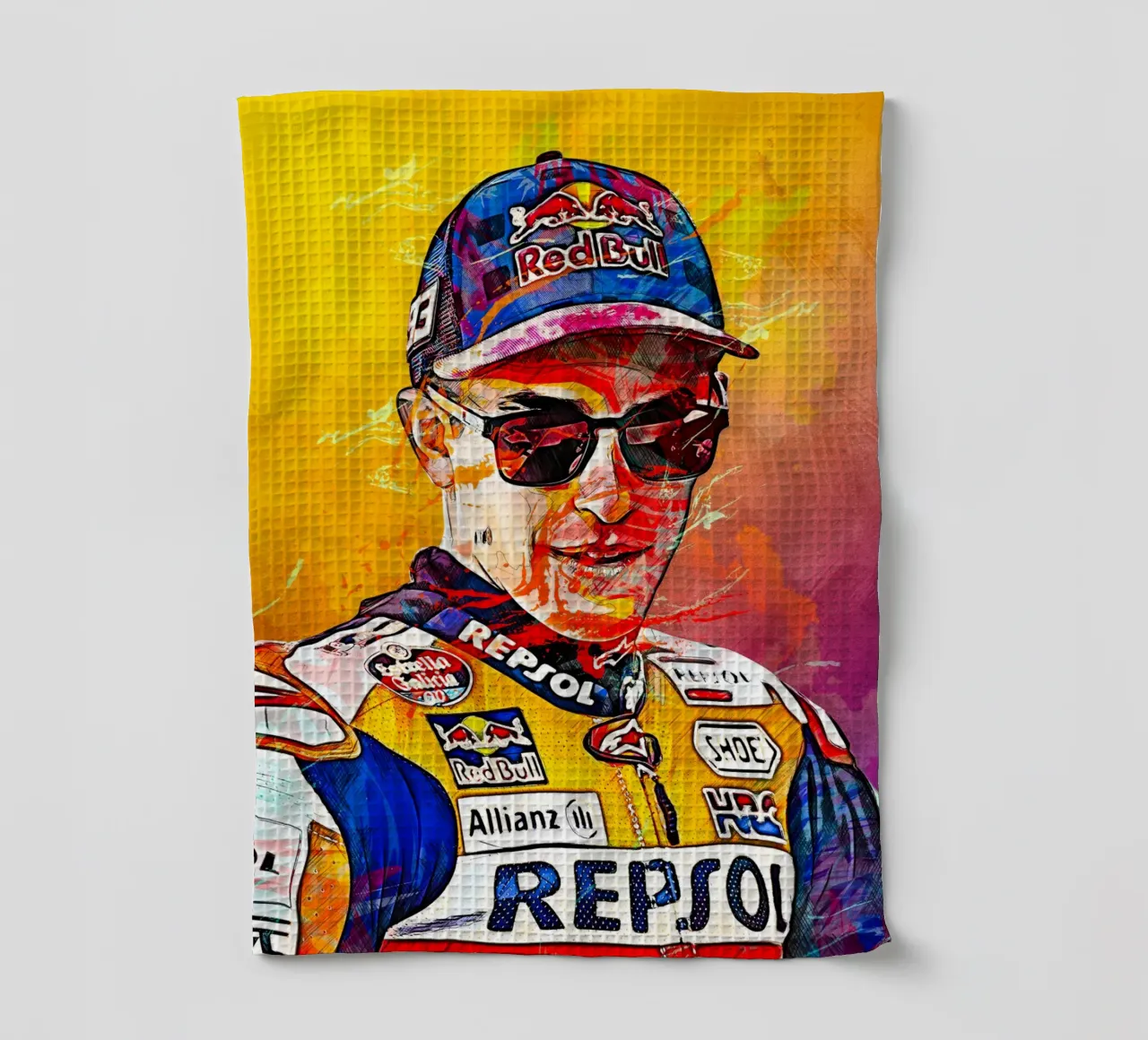 Marc Marquez canovaccio da cucina da tenten