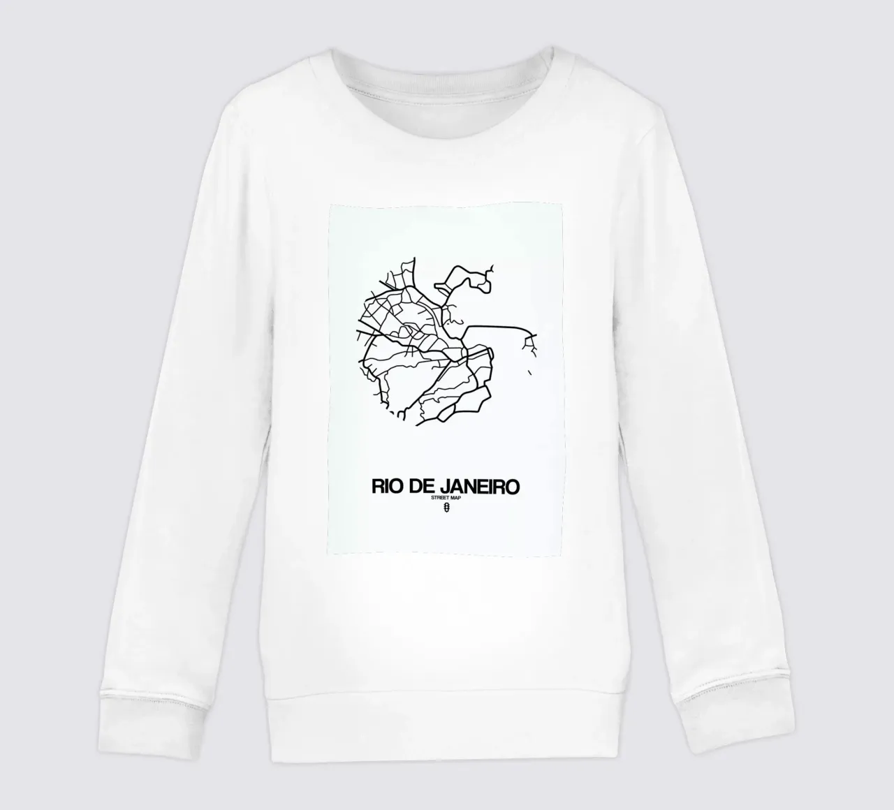 Rio de Janeiro kids sweatshirt by Naxart