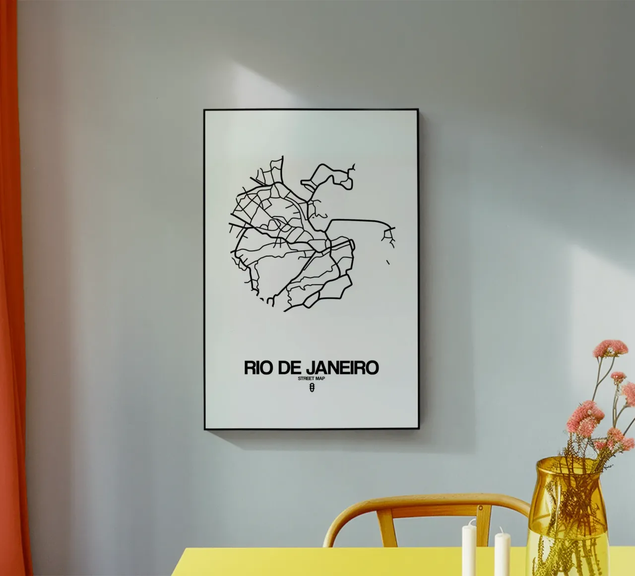 Rio de Janeiro plexiglass da Naxart