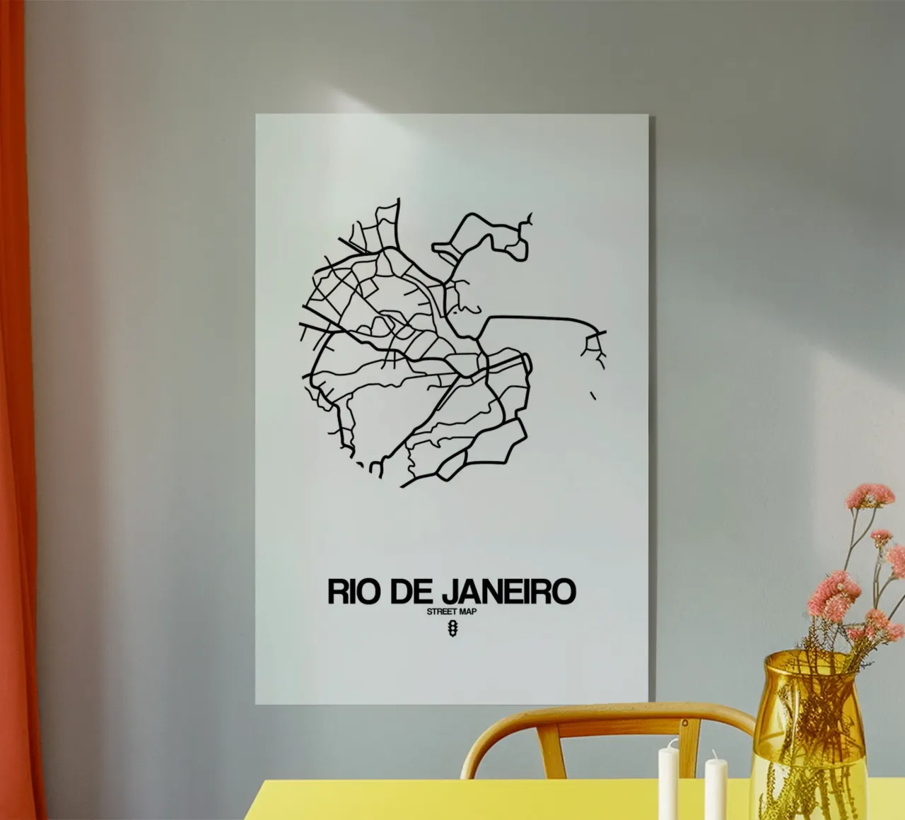 Rio de Janeiro plexiglass da Naxart