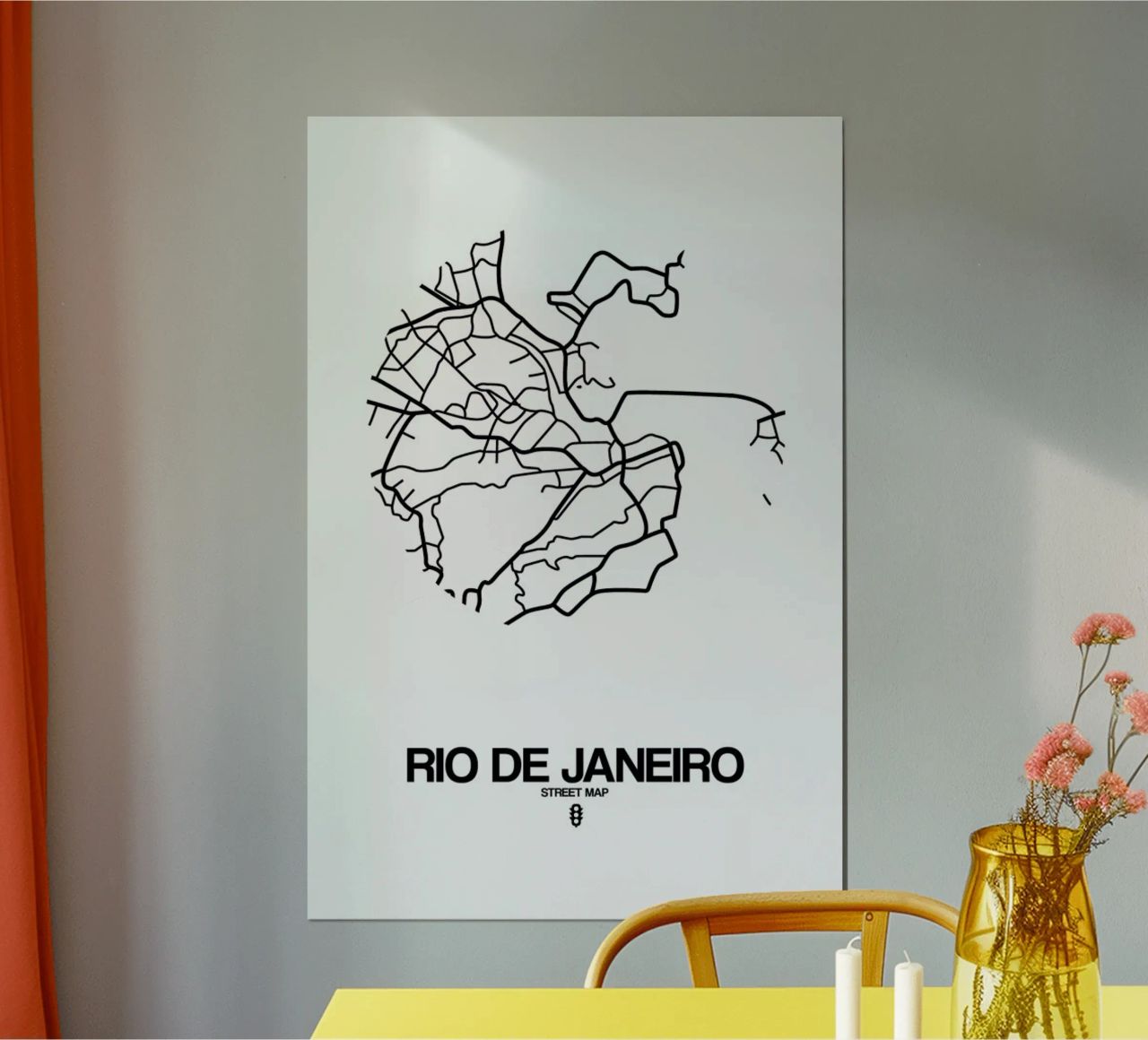 Rio de Janeiro poster de Naxart